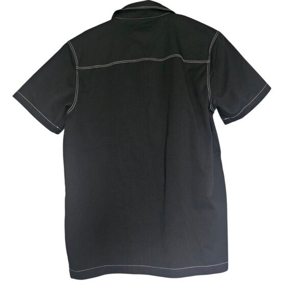 Empyre Amplify Black Zip Shirt Men's X-LARGE Short Sleeve Skateboard Streetwear - Picture 6 of 12